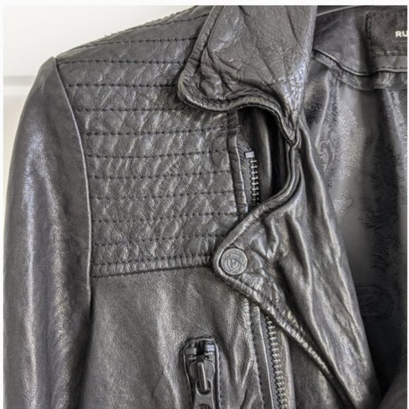 Rudsak Men's Moto Leather Jacket - Picture 2 of 16